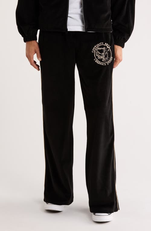 Honor The Gift Piped Track Pants In Black