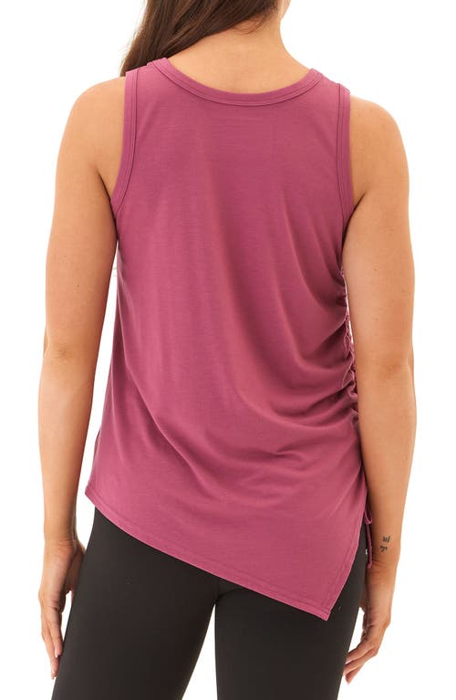 Threads 4 Thought Alison Cinched Jersey Tank In Pink