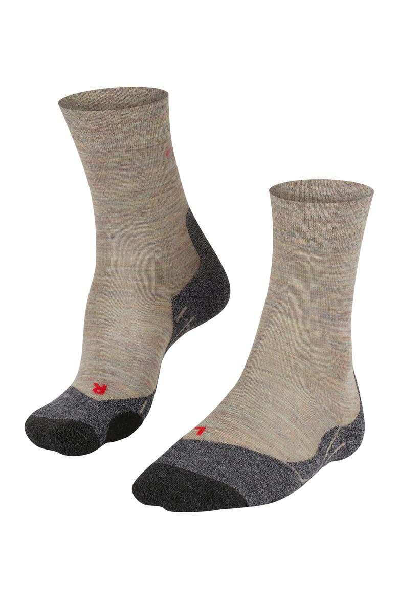 TK2 Explore Melange Hiking Socks, Main, color, Moon Mist