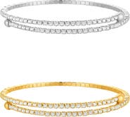 Donatello Gian Bracelet Set Wrap Around Tennis Bracelet