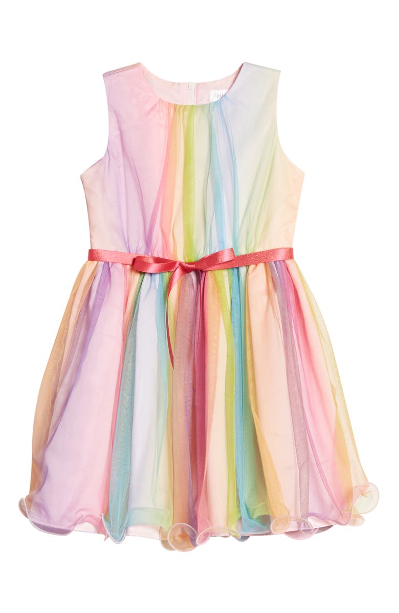 Little Angels Ombré Sleeveless Dress, Main, color,