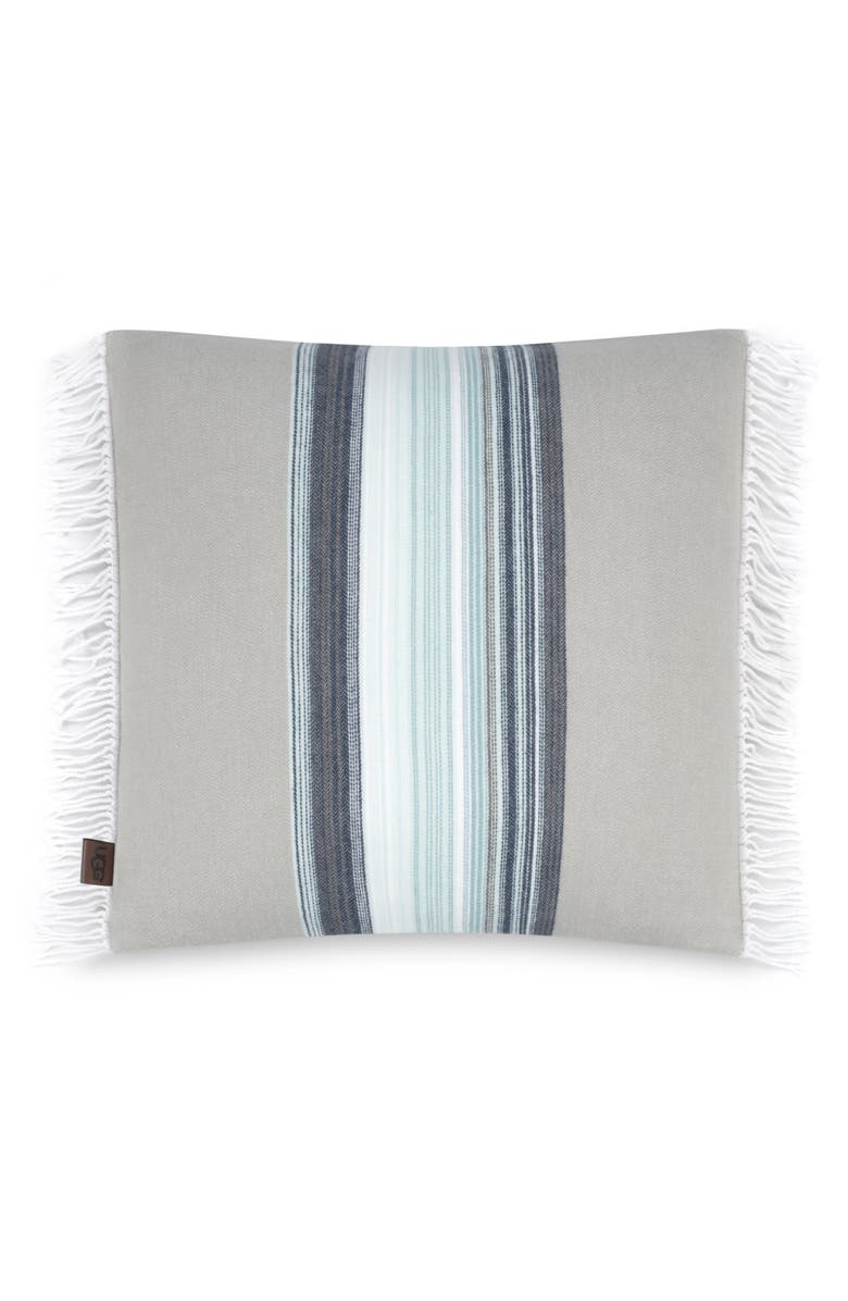 UGG<sup>®</sup> Amari Stripe Accent Pillow, Main, color, 