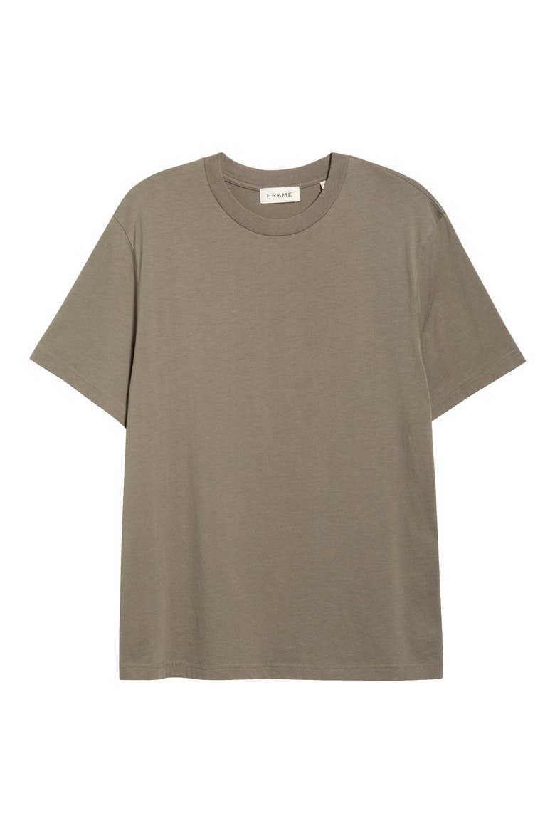 Short Sleeve Light Cotton Tee, Alternate, color, SMOKY GREEN