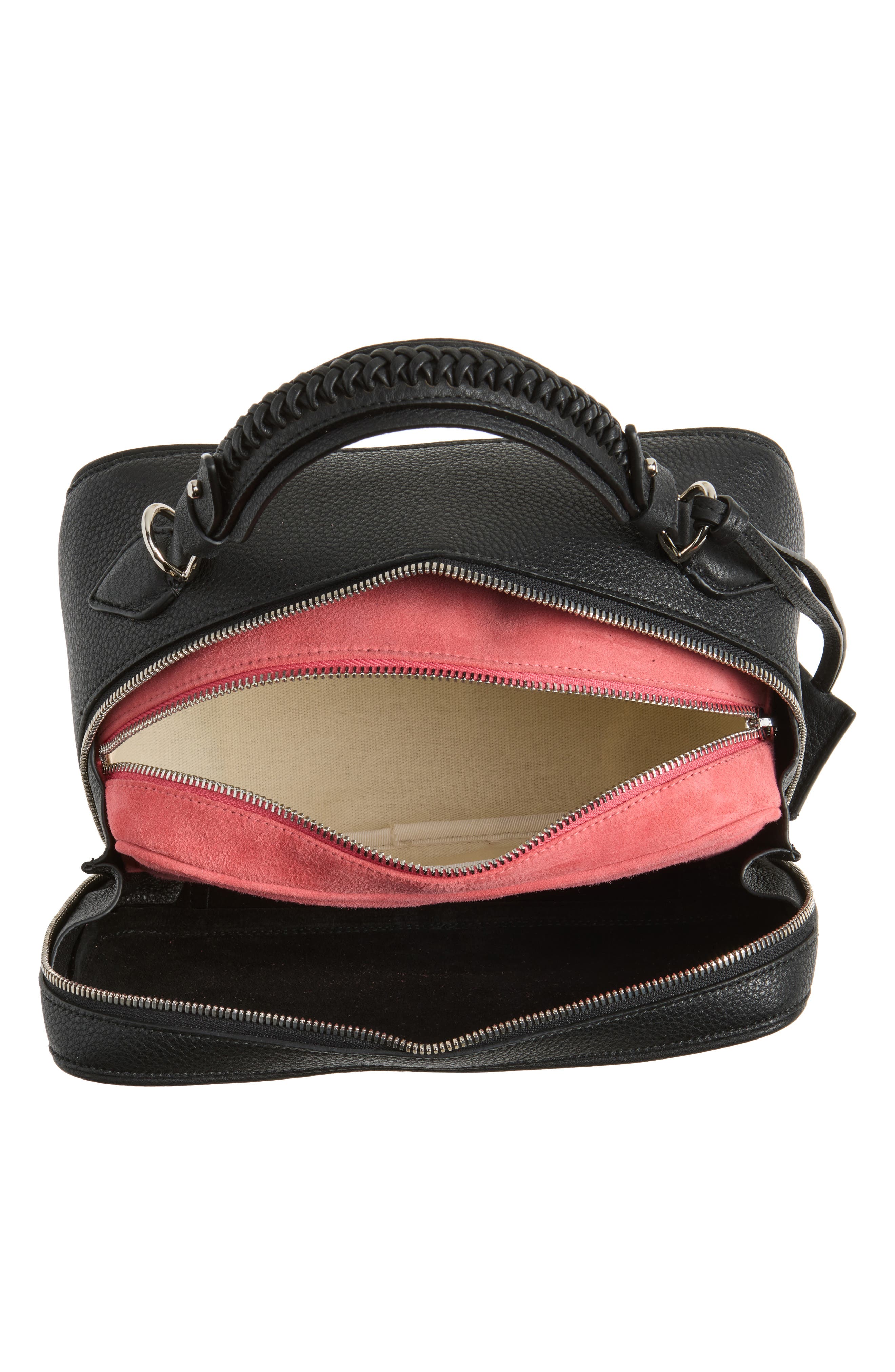 Altuzarra Tack Trunk Crossbody Bag, Alternate, color, Black