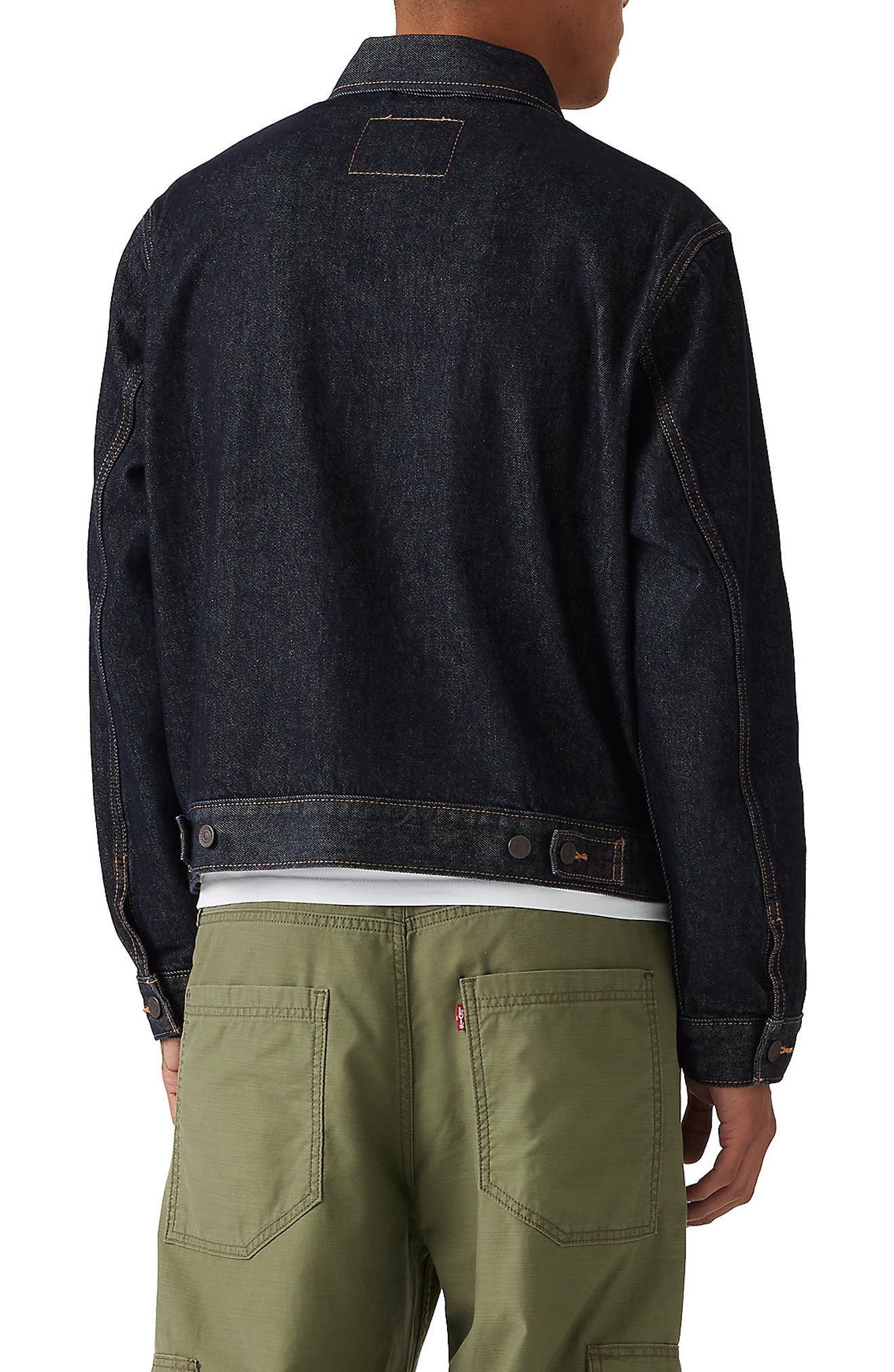 Embarcadero Station Denim Trucker Jacket - image 2