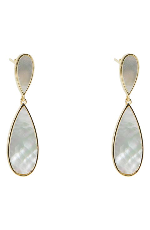 Mother-of-Pearl Drop Earrings