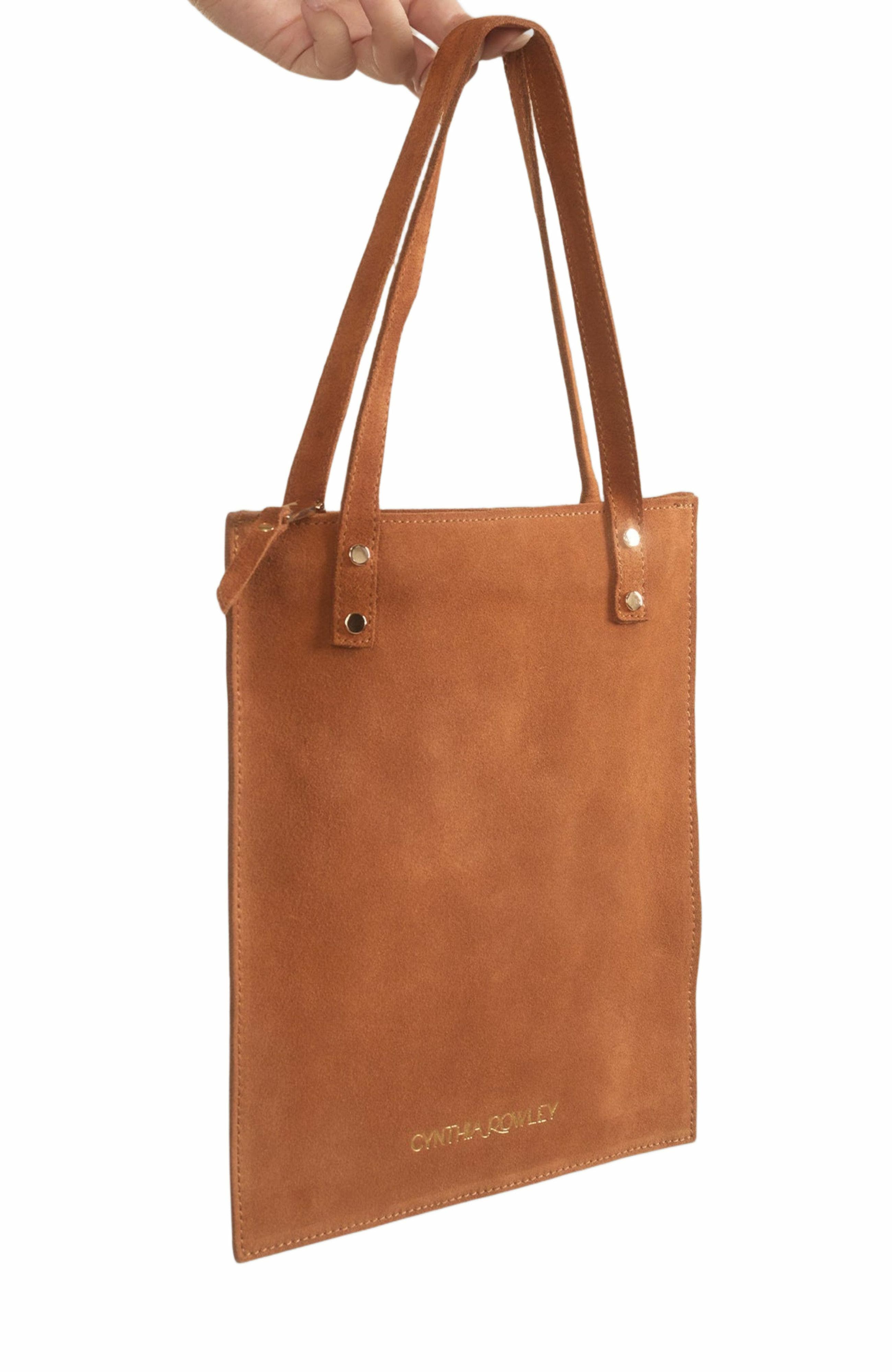 Cynthia Rowley Sleek Suede Tote, Alternate, color, 