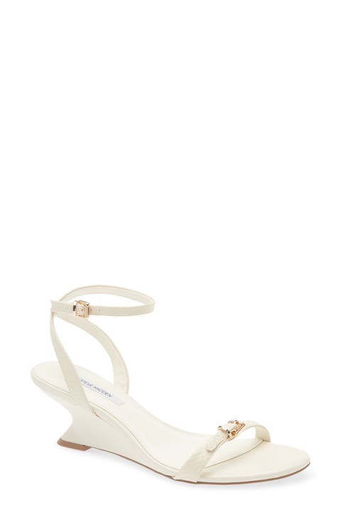 Zaloma Ankle Strap Wedge Sandal