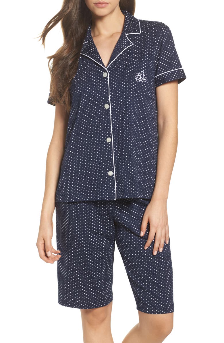 Lauren Ralph Lauren Bermuda Pajamas, Main, color, 