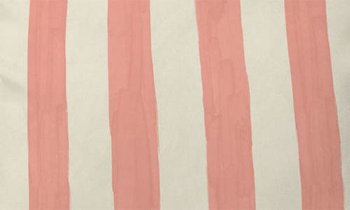Deny Designs Stripe Square Throw Pillow In Pink