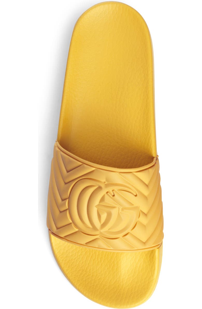 Gucci Matelassé Slide Sandal, Alternate, color,