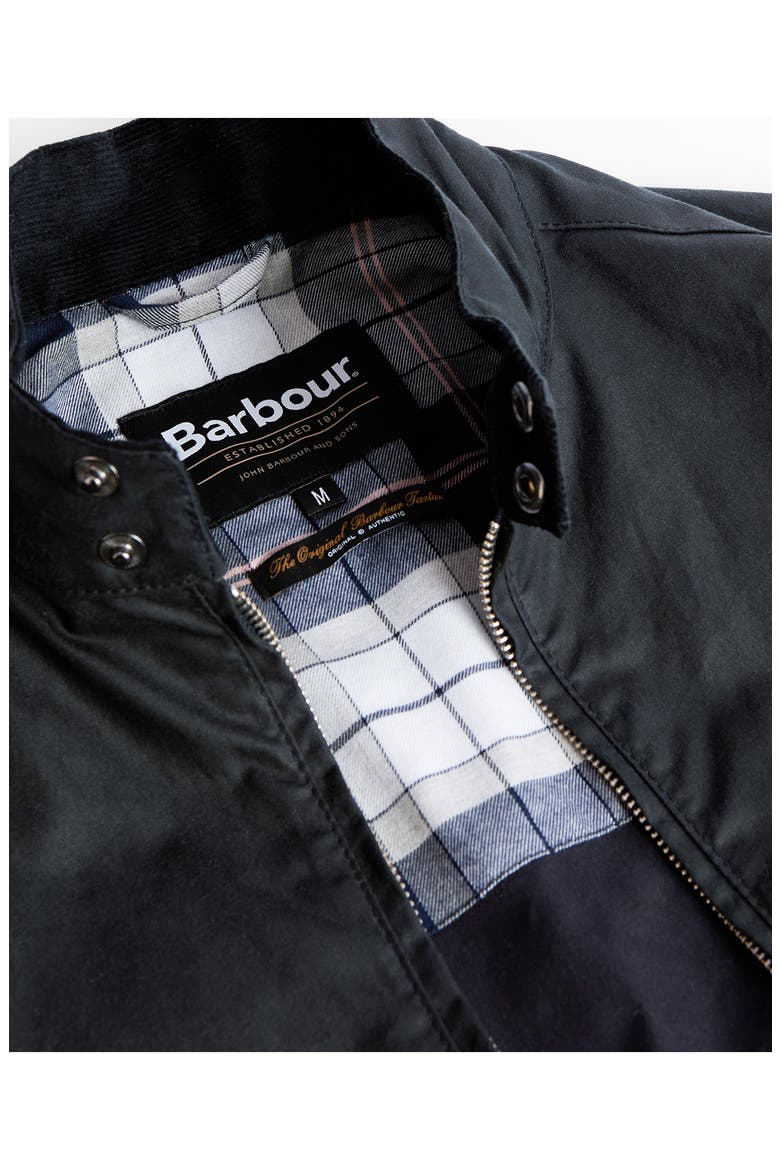 Modern Royston Waxed Cotton Jacket, Alternate, color, NAVY