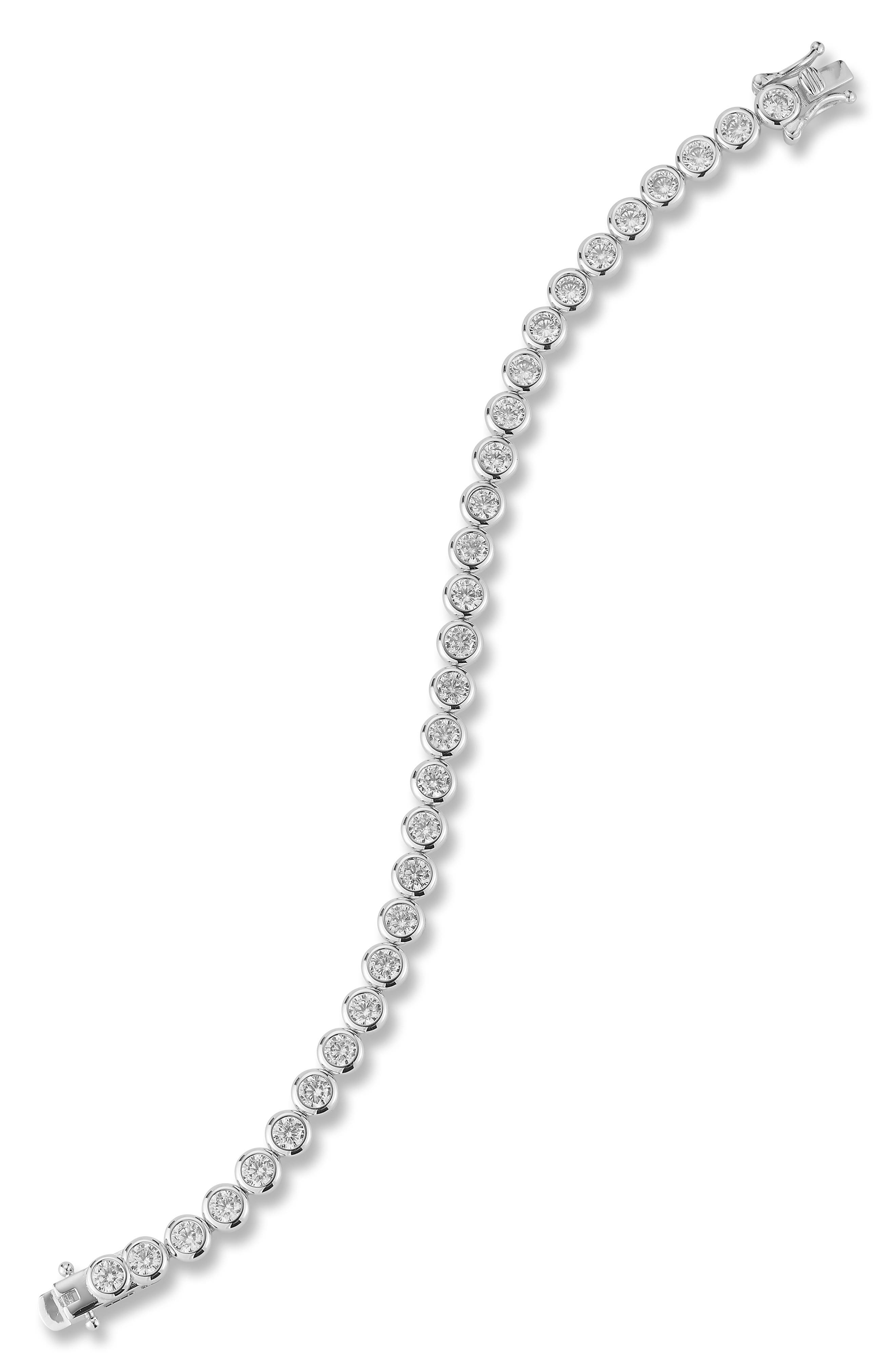 Cubic Zirconia Tennis Bracelet