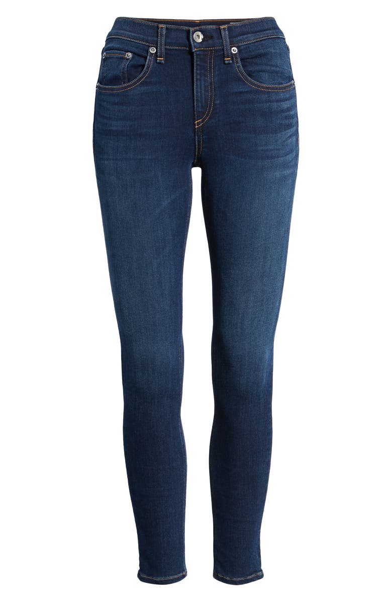 rag & bone/JEAN Ankle Skinny Jeans, Alternate, color, 
