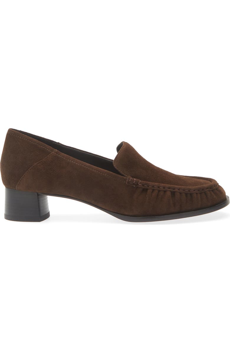 3.1 Phillip Lim Nadia Heeled Loafer, Alternate, color, Chocolate