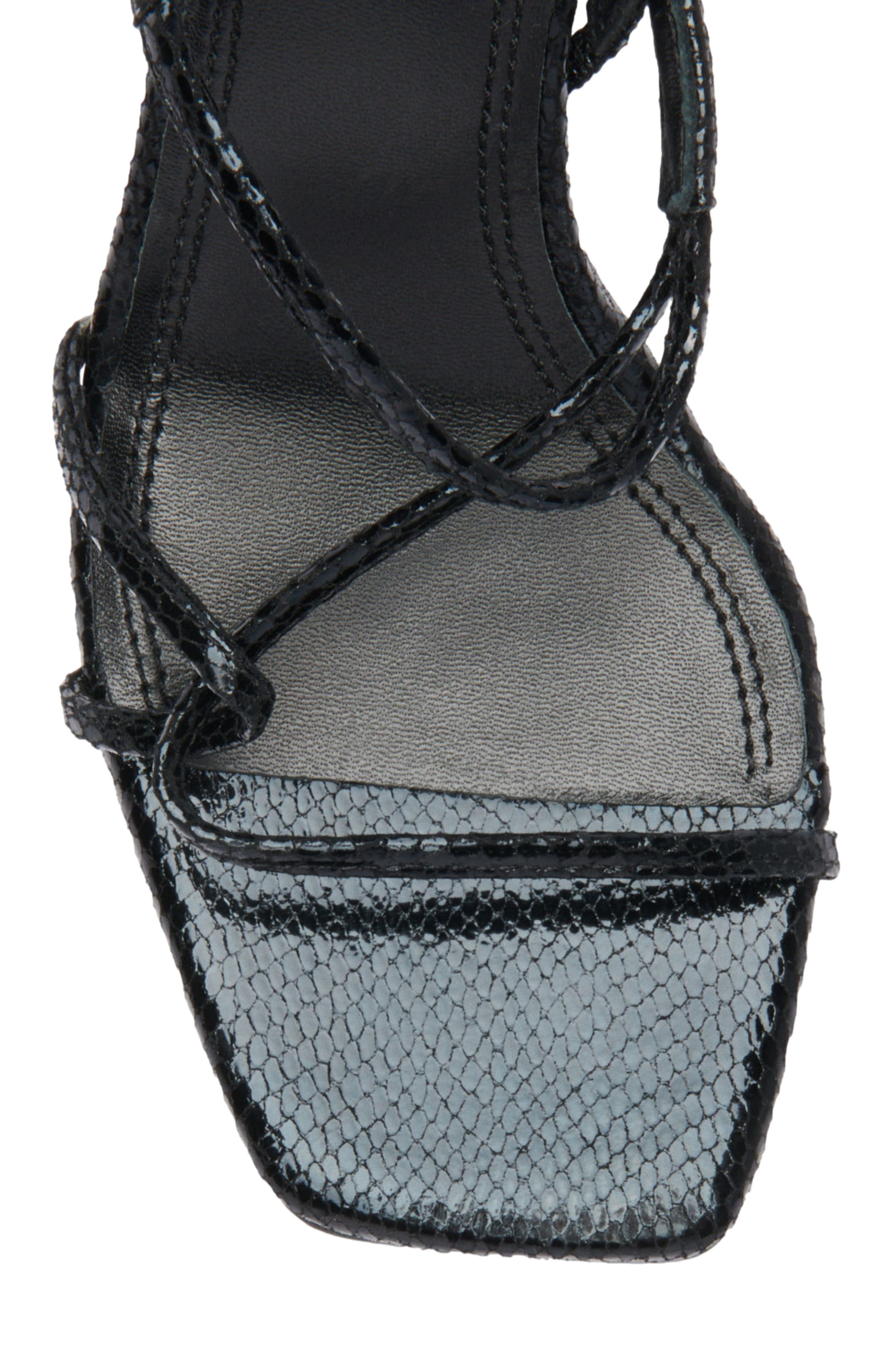 SANDRO Sandals with narrow straps, Alternate, color, Black