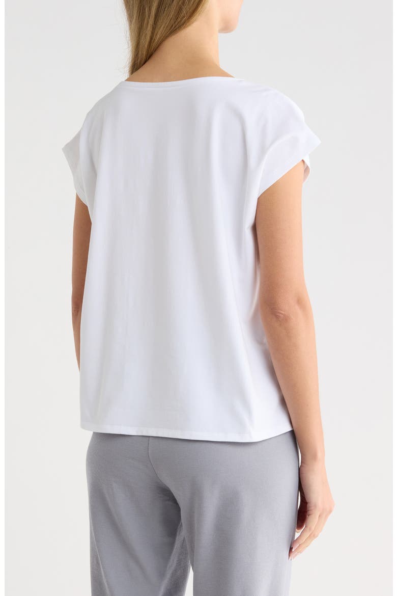 Ballet Neck Box Top, Alternate, color, WHITE