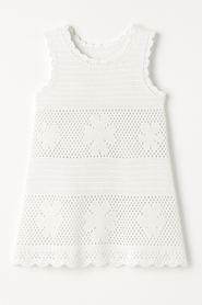 Limeapple Floral Crochet Swim Coverup