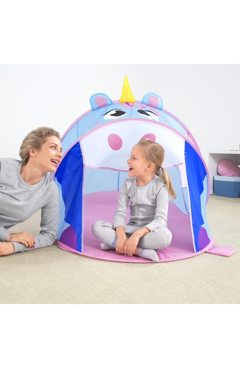 Bestway Adventurechasers Unicorn Play Popup Tent, Alternate, color, Multicolored