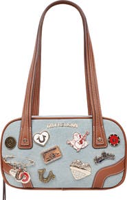 True Religion Arbor Pin Logo Satchel