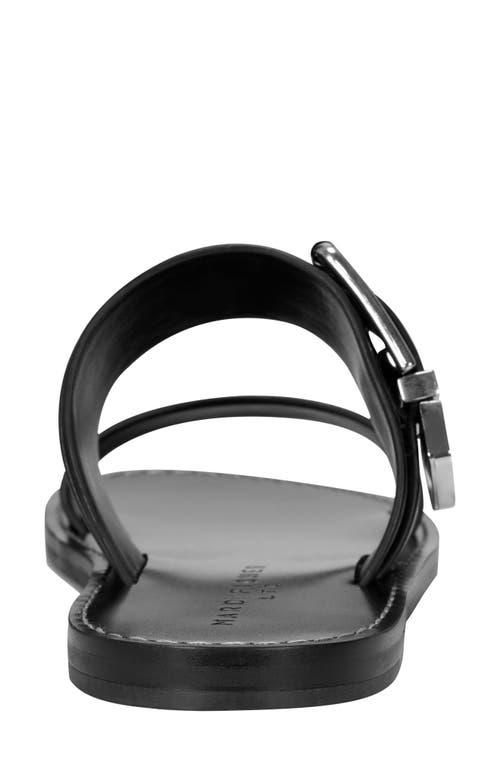 Marc Fisher Hallyn Slide Sandal In Black1