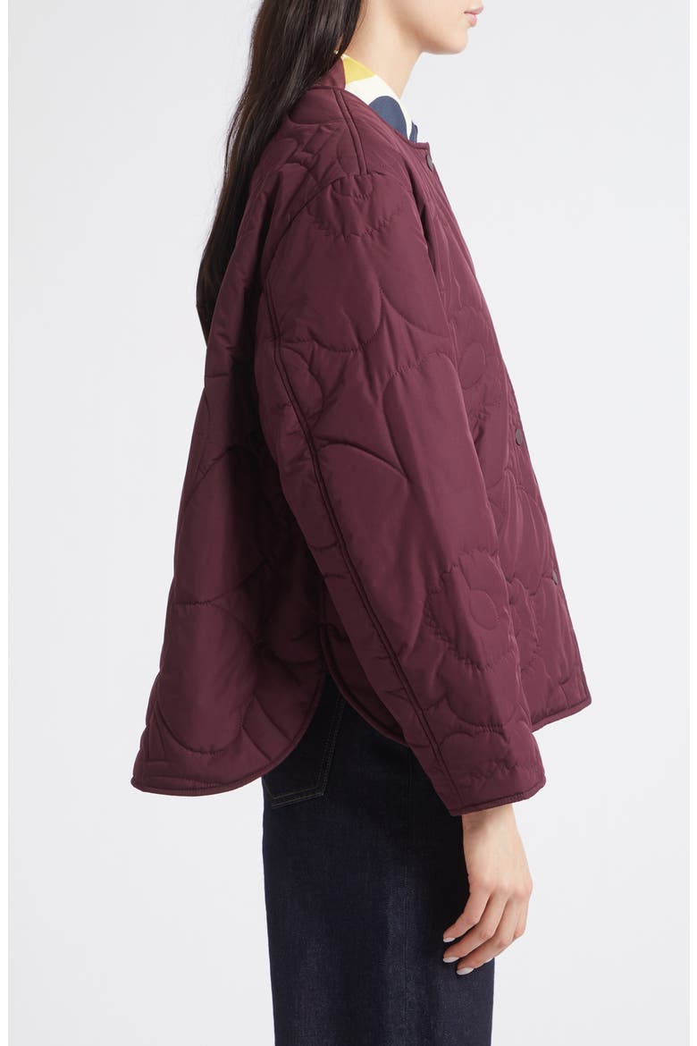 Unikko Lightweight Padded Jacket, Alternate, color, WINE RED