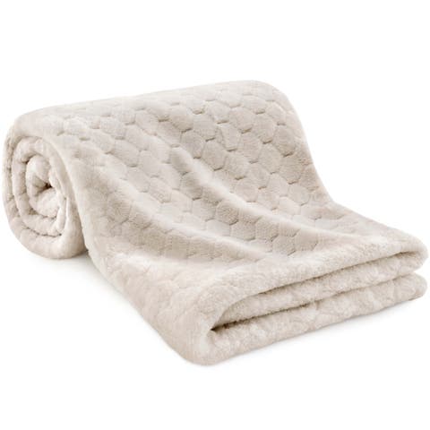 Souffle Fleece Baby Blankets, Honey