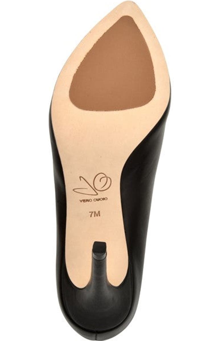 Joan Oloff Shoes Romantic Leather Pump, Alternate, color, Black