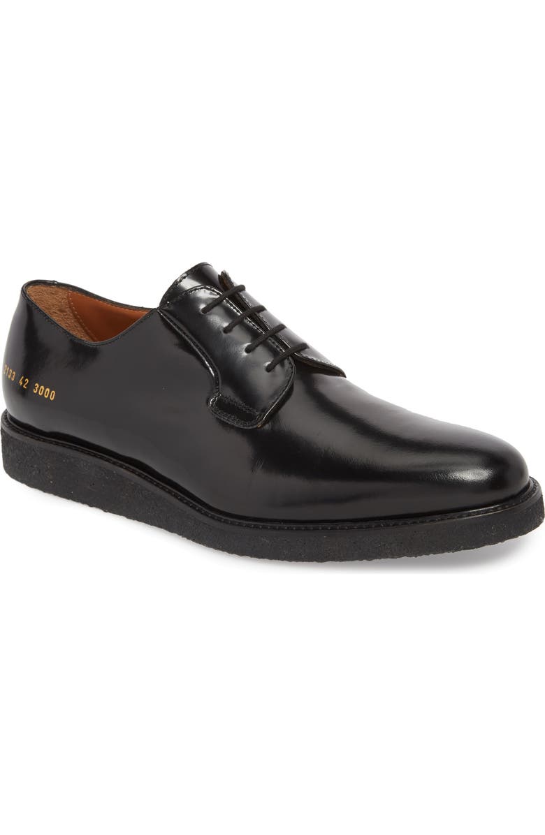 Common Projects Plain Toe Derby, Main, color,