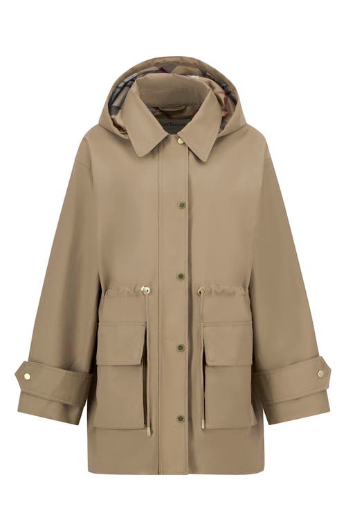Barbour Fallyn Showerproof Rain Jacket In Neutral