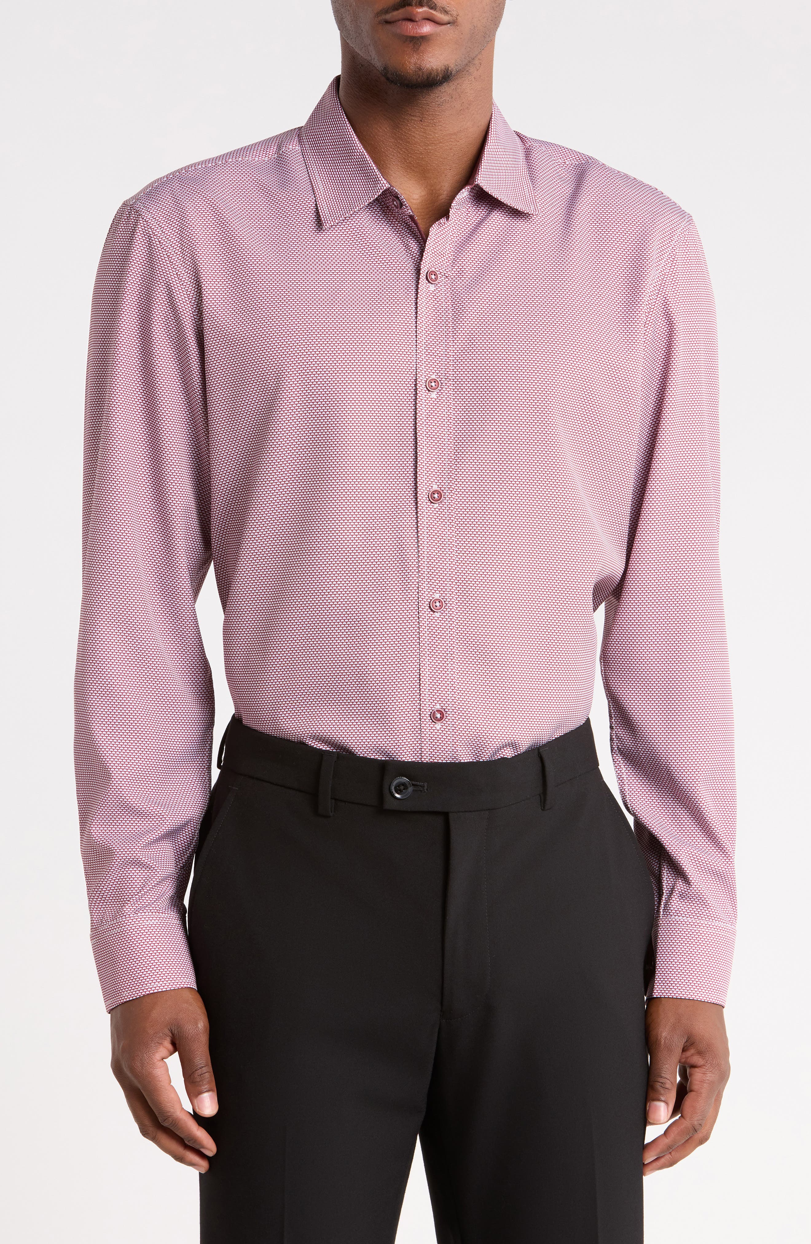 Printed Stretch Shirt