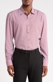 JASPER CLAY Printed Stretch Shirt