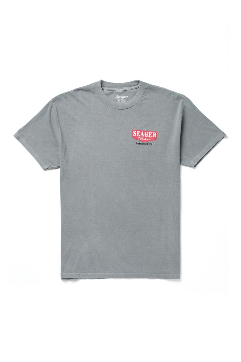 Premium Rodeo Series Cotton Graphic T-Shirt, Main, color, PIGMENT GREY