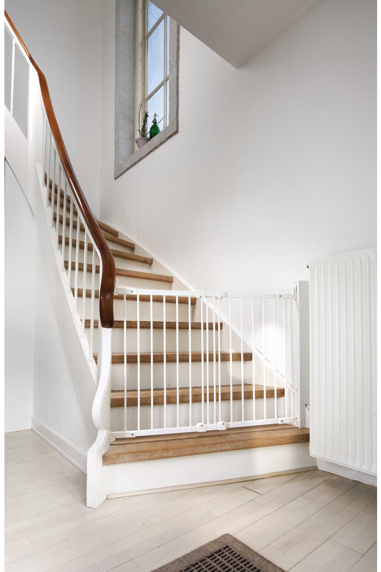 Flexi Fit Extending Hard Mount Safety Gate, Alternate, color, WHITE