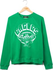 Junk Food Eagles Football Graphic Sweatshirt