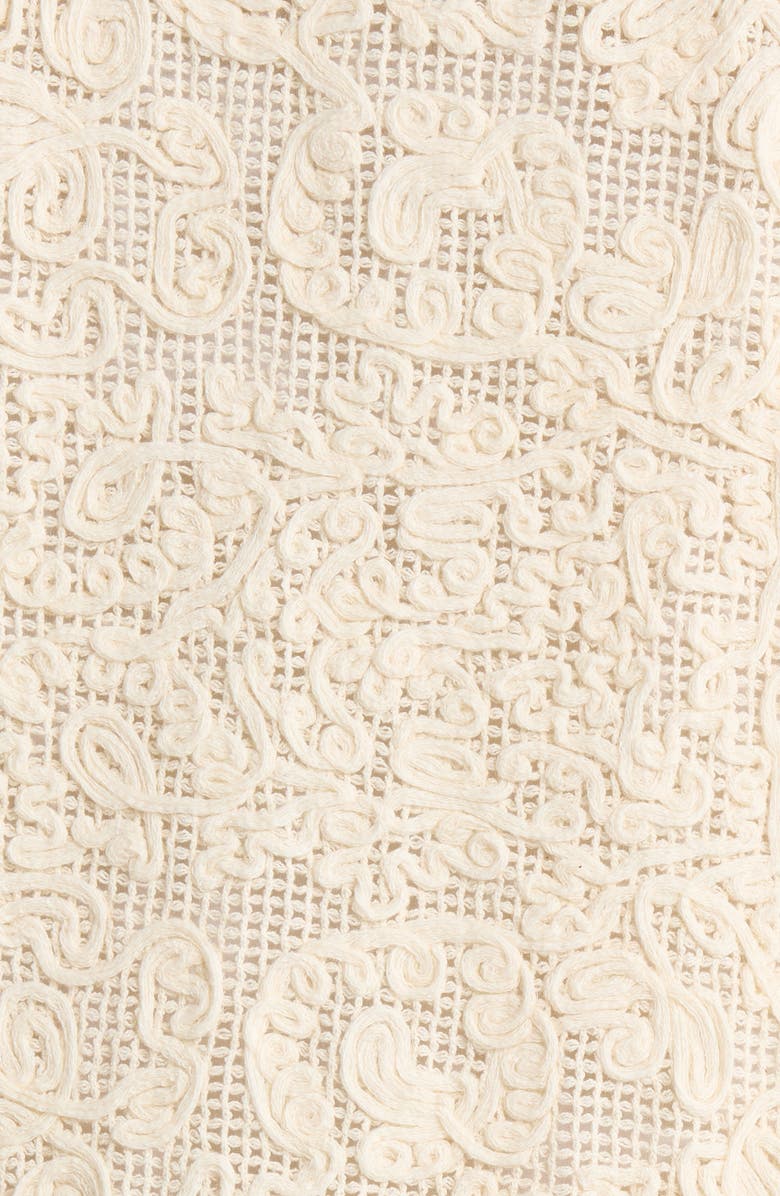 HONOR THE GIFT Mind Maze Cotton Blend Camp Shirt, Alternate, color, Natural