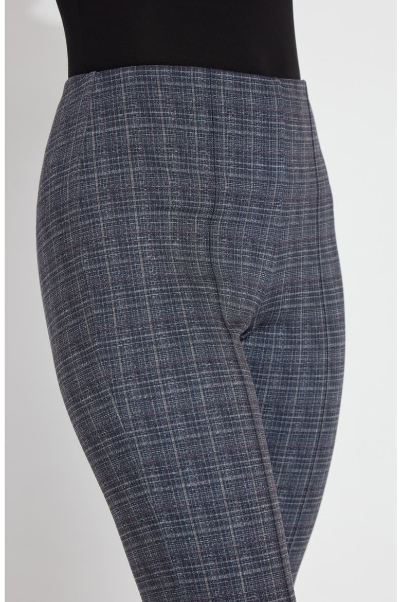 Elysse Plaid High Waist Ankle Pants, Alternate, color, WALL STREET PLAID
