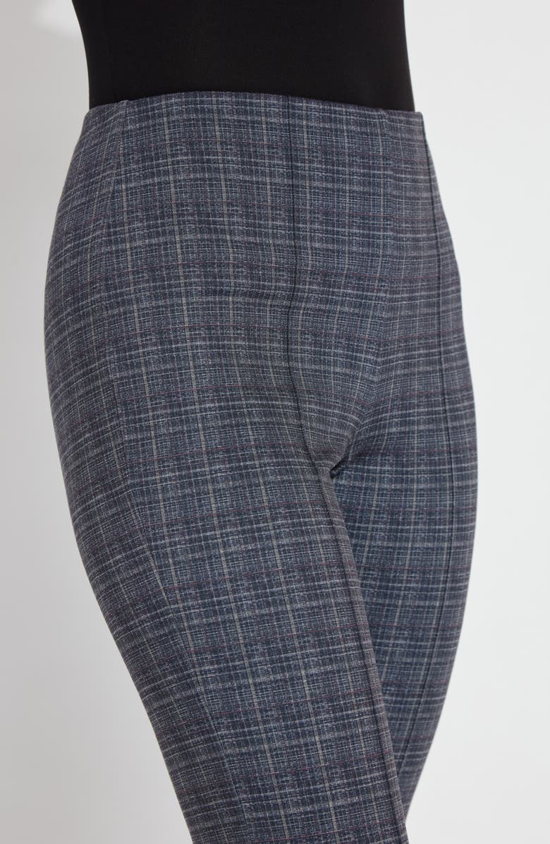 Lysse Elysse Plaid High Waist Ankle Pants, Alternate, color, Wall Street Plaid