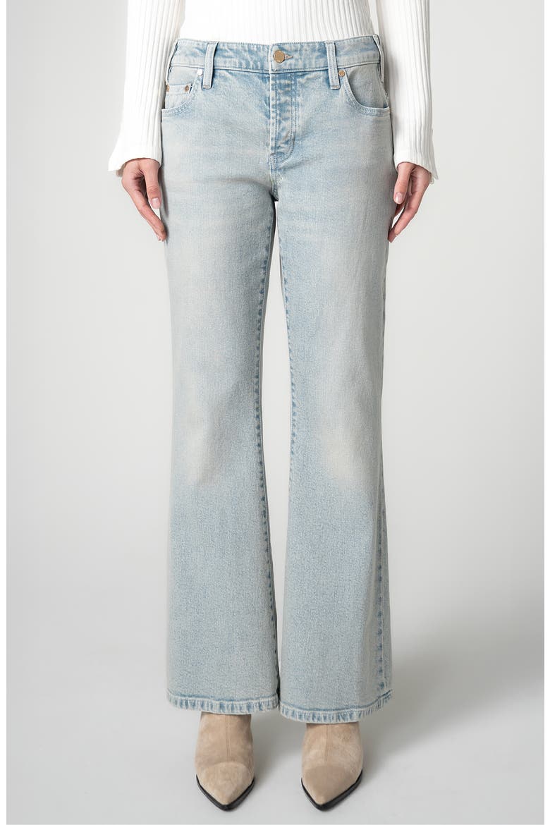Dakota Low Rise Loose Flare Jeans, Main, color, PRAIRIE MIST