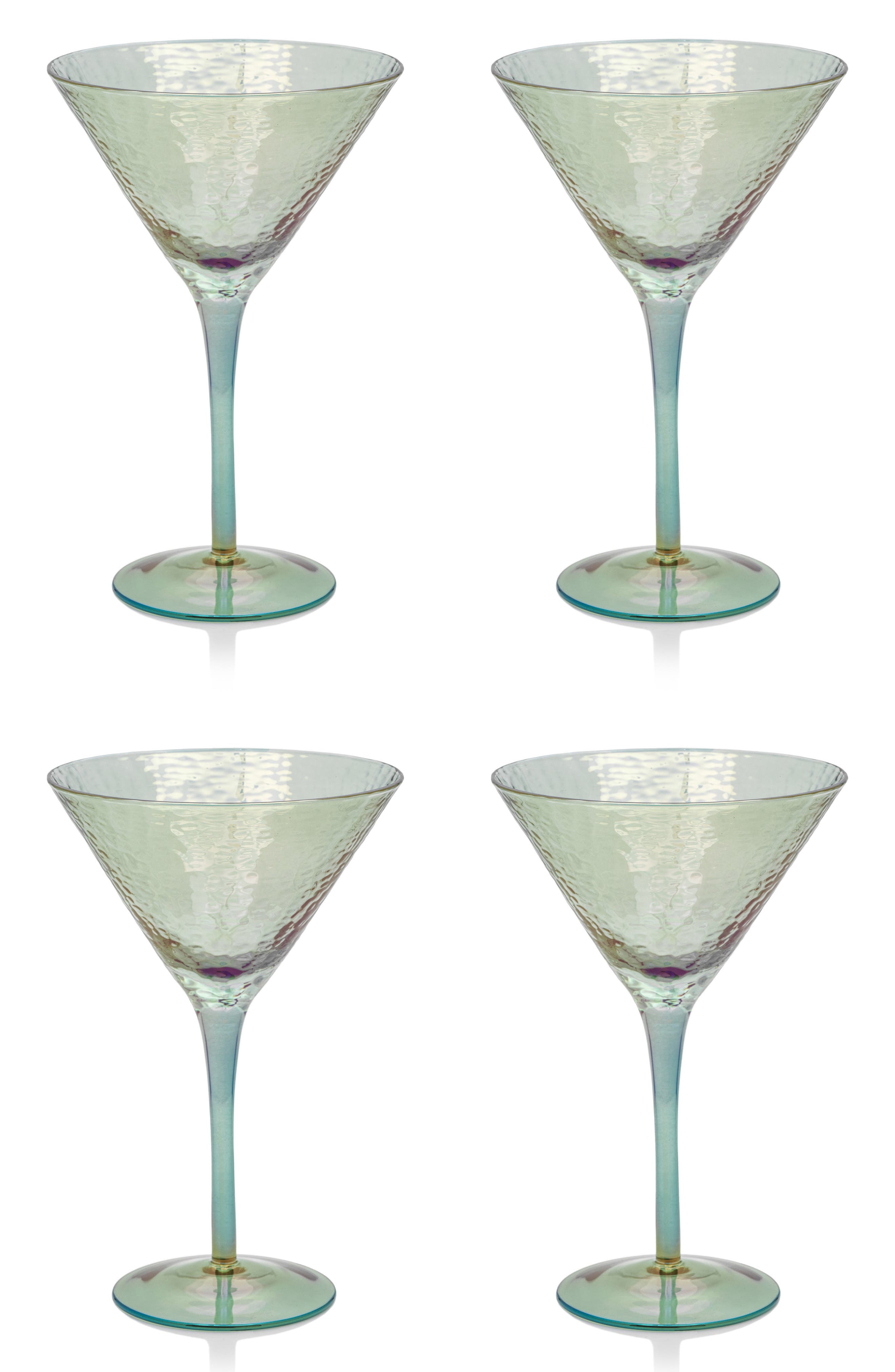 Zodax Set of 4 Aperitivo Martini Glasses