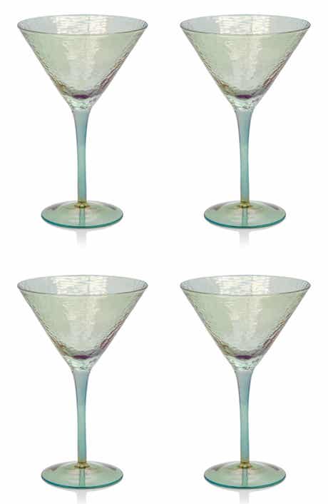 Zodax Set of 4 Aperitivo Martini Glasses