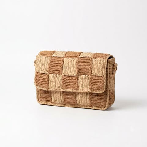 Cracky Raffia Bag