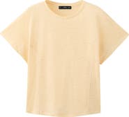 MANGO Linen T-Shirt