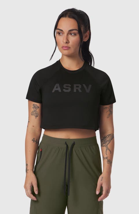 Lycra Cropped Tee