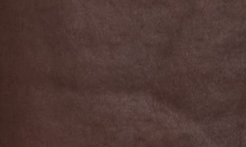 Bcbgeneration Faux Shearling Lined Faux Suede Coat In Brown
