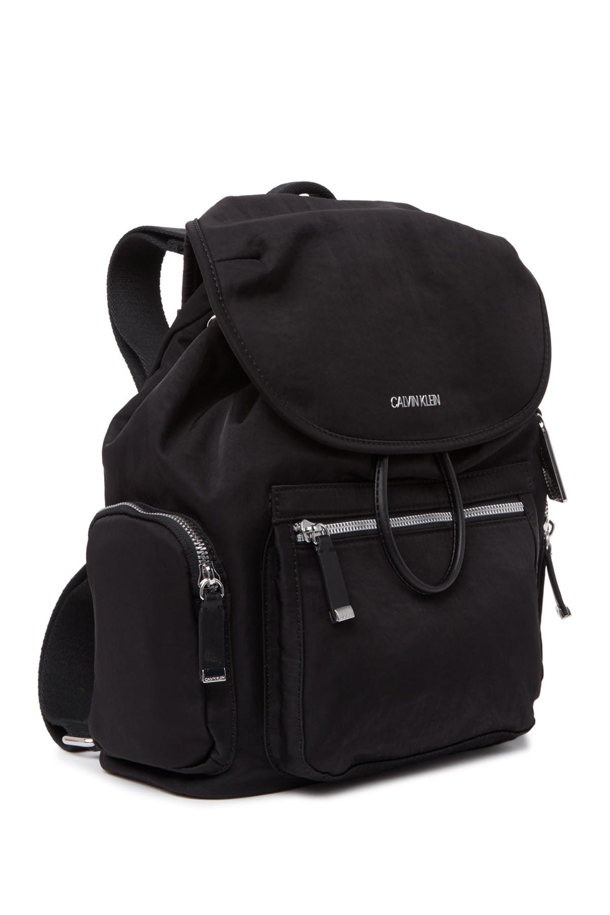 Calvin Klein Tiny Twill Nylon Backpack, Alternate, color, 
