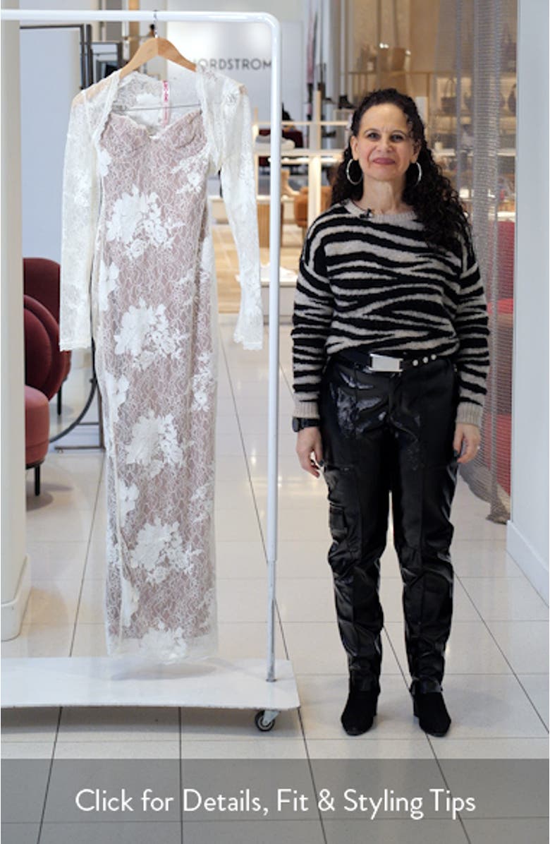 Lucienne Lace Corset Strapless Gown & Bolero Set, sales video thumbnail