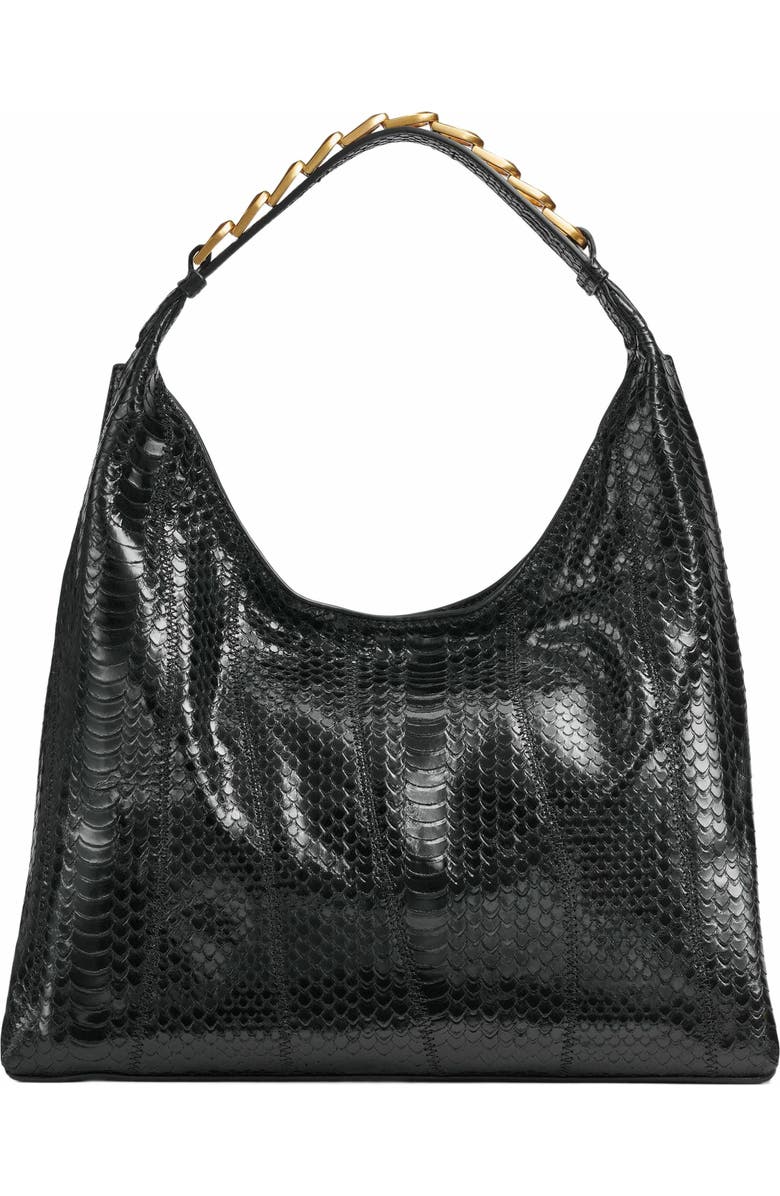 Donna Karan New York Bellmore Small Skipper Snake Shoulder Bag, Main, color,