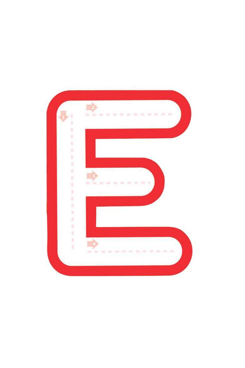 Follow Along Dry-Erase Letters - Reusable Handwriting Practice, Alternate, color, Multicolor