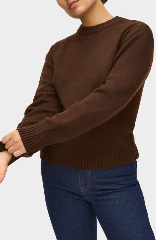 ALIGNE Dion Mock Neck Sweater in Chocolate  product